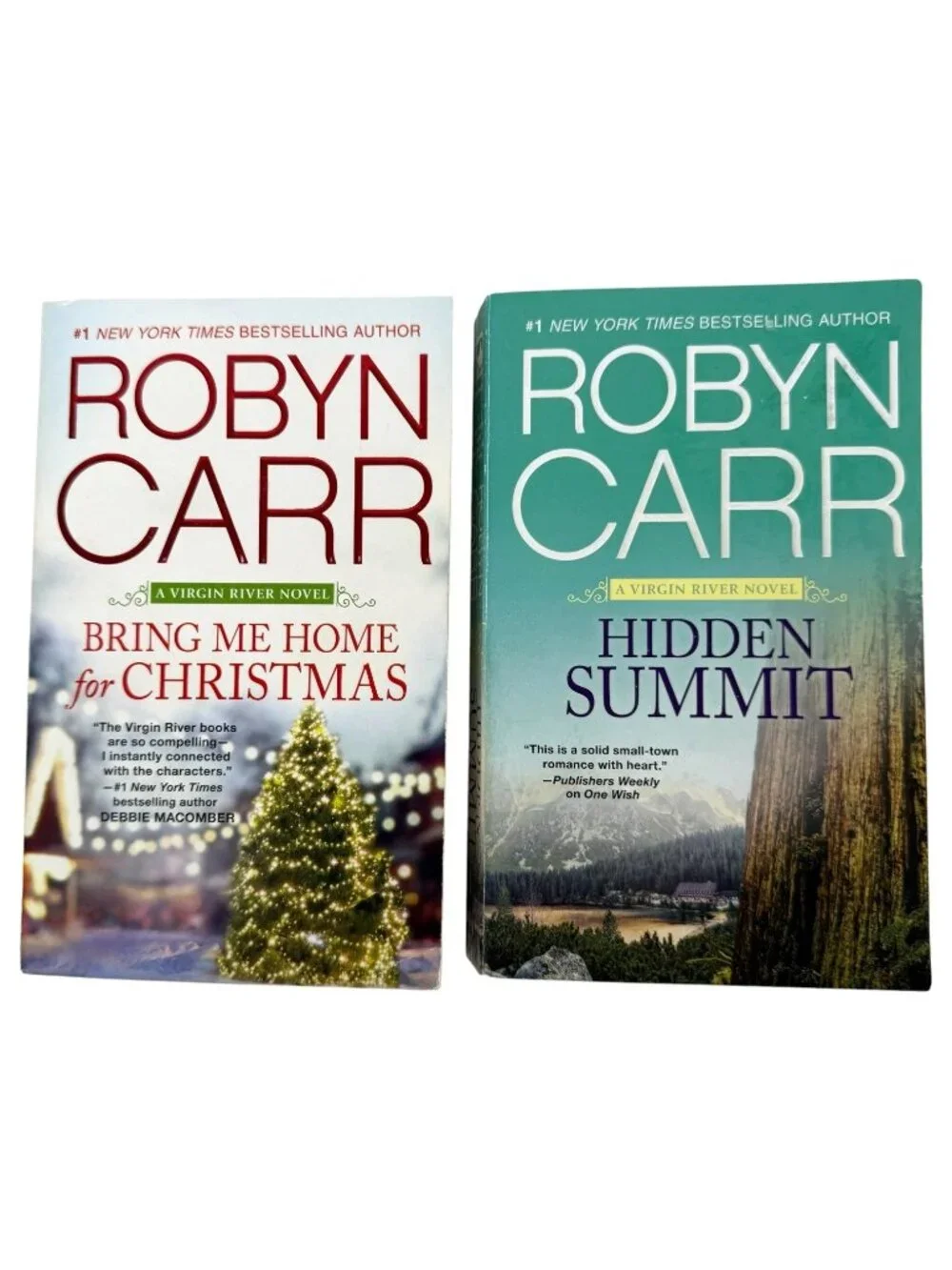 Robyn‎ Carr Virgin River Series Lot Of 5 Paperback Books Set Includes Christmas